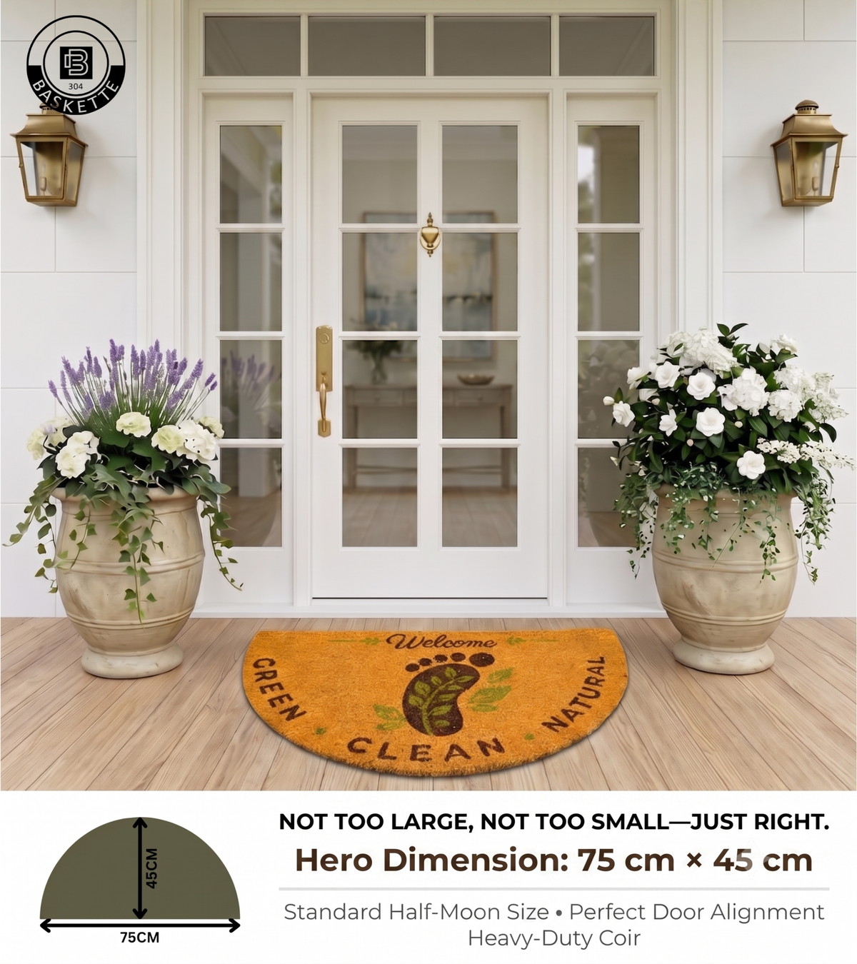 Semi Circular Mat