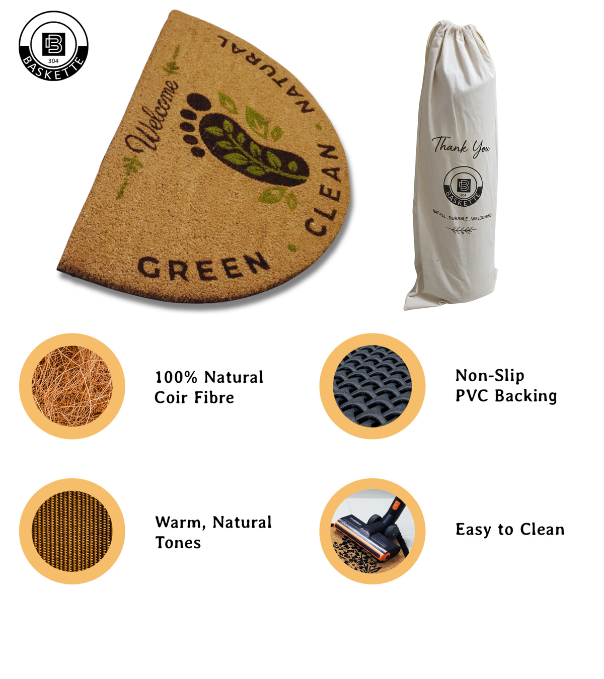 Semi Circular Mat