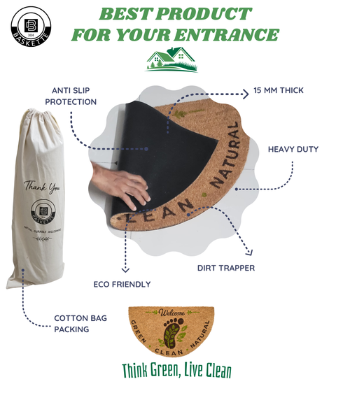 Semi Circular Mat